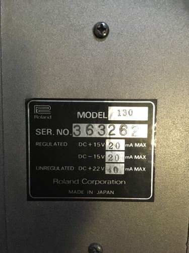Roland-System 100M 130 Dual VCA module
